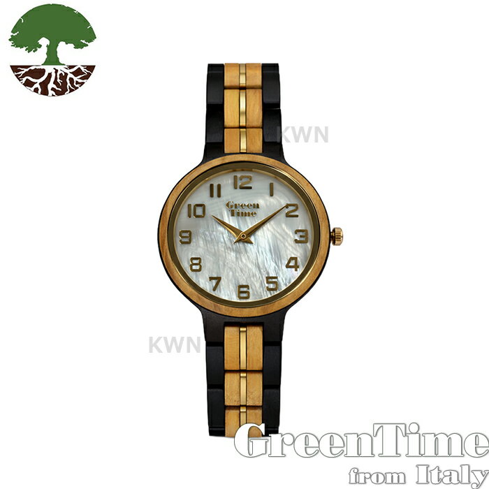 GreenTime 【ベーシック ZW125G】 レディース 木製腕時計 【正規輸入品】 Zzero