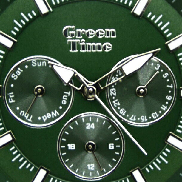 GreenTime 【SPORT　ZW039A】 メンズ 腕時計 グリーン サンダルウッド 【正規輸入品】 「FSC認証」