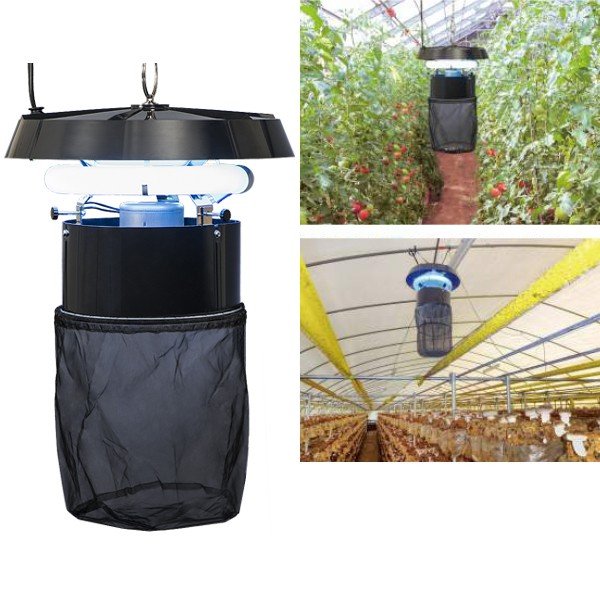 【大・中規模施設用 網袋方式 捕虫器】屋内用 コバエ ユスリカ 駆除 ※代引不可