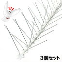 防鳥グッズ 【鳥よけスパイク2 (50cm×10本入) ×3個セット】 15m分 ハトよけ シェッド