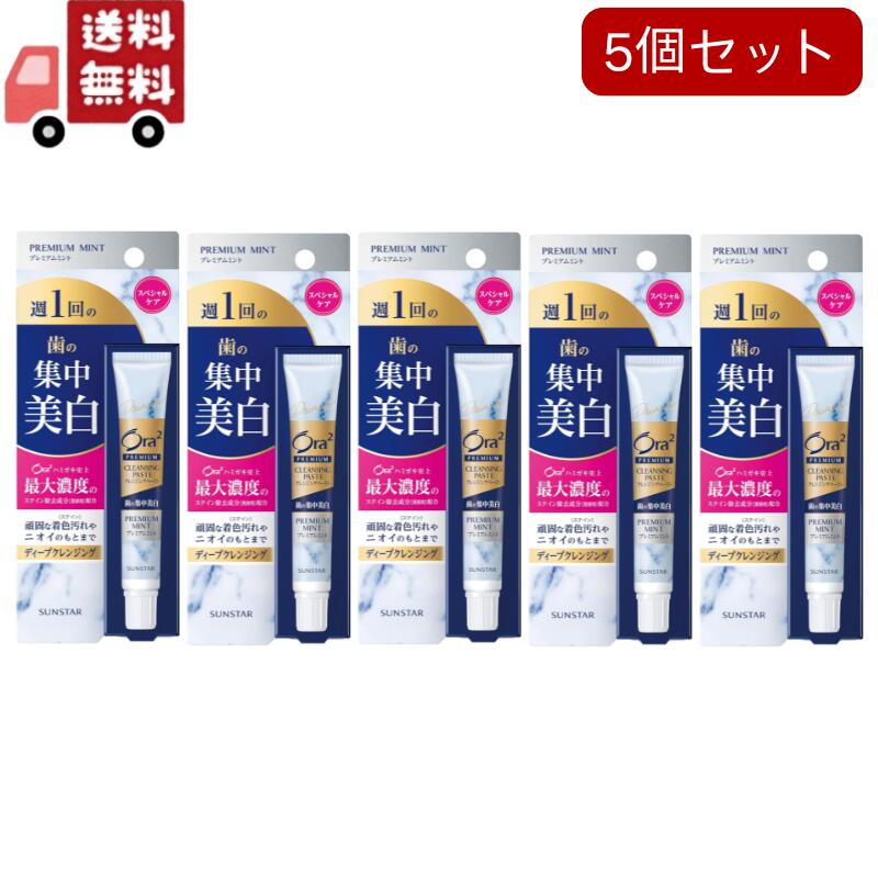 送料無料 5個セット オーラツー プレミアム クレンジングペースト プレミアムミント(17g)