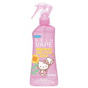 3980円以上送料無料 フマキラー スキンベープ 虫よけスプレー ミストタイプ キティ ピーチの香り(200ml) ヒアルロン酸Naを配合した虫よけスプレー (...
