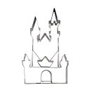 【Stadter Gmbh】スタッダー社製クッキー型ノイシュバンシュタイン城 10cmNeuschwanstein Castle 200012