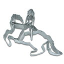 【Stadter Gmbh】スタッダー社製クッキー型ドレスデンの黄金の騎士像 10cmGolden rider Dresden 200999