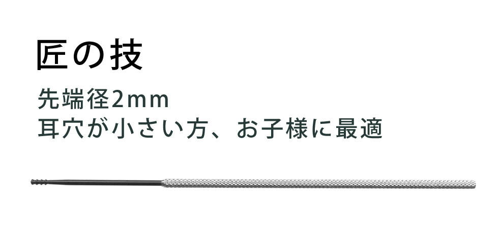 【ネコポス対応】医療器具屋さんが作った耳かき 匠の技