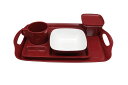 機内食を食べてる雰囲気？【24H★time1104】Flight meal table ware (march'e) staub【マルシェ】機内食食器タイプ5セット