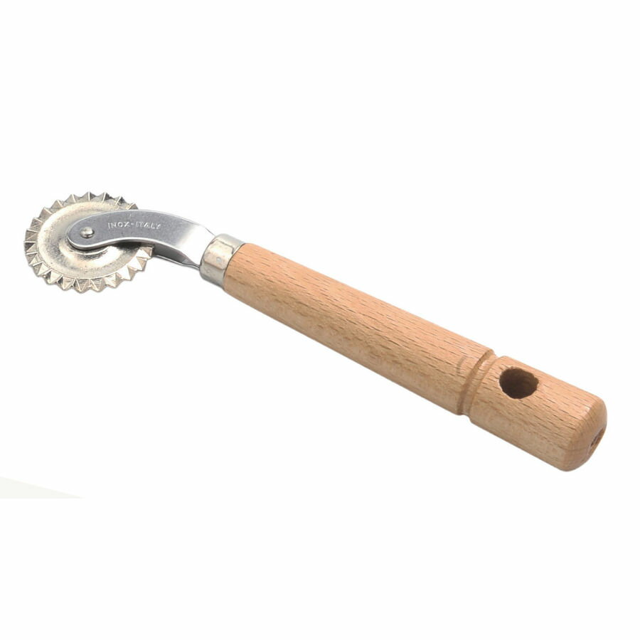 Eppicotispai エピコティスパイ ペストリーカッター 曲 アルミ製 生地カッター ホイールカッター パスタ ピザ パイ タルト 生地 カッター 製パン 製菓 道具 調理器具 キッチンツール おしゃれ イタリア製 39