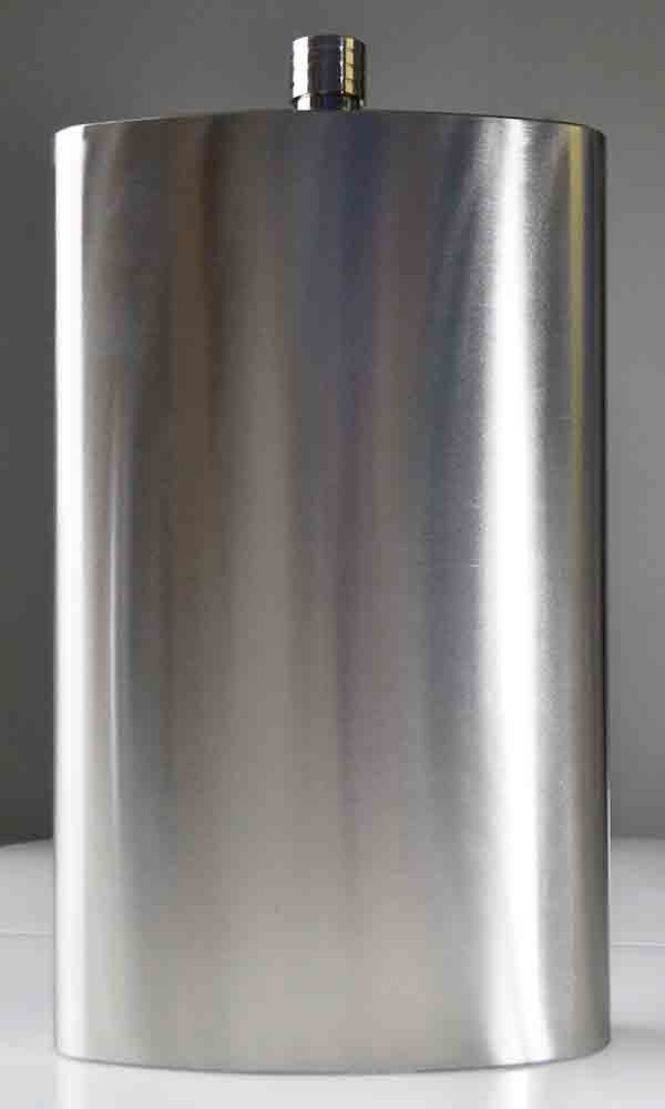 【TDI FLASK】フラスコ・スキットルステンレス製 178oz/5.2L 携帯用合皮バッグ付き！