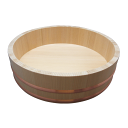 【代引き不可】さわら 寿司桶(飯台/飯切) 45cm 2升-SU45 受注生産品