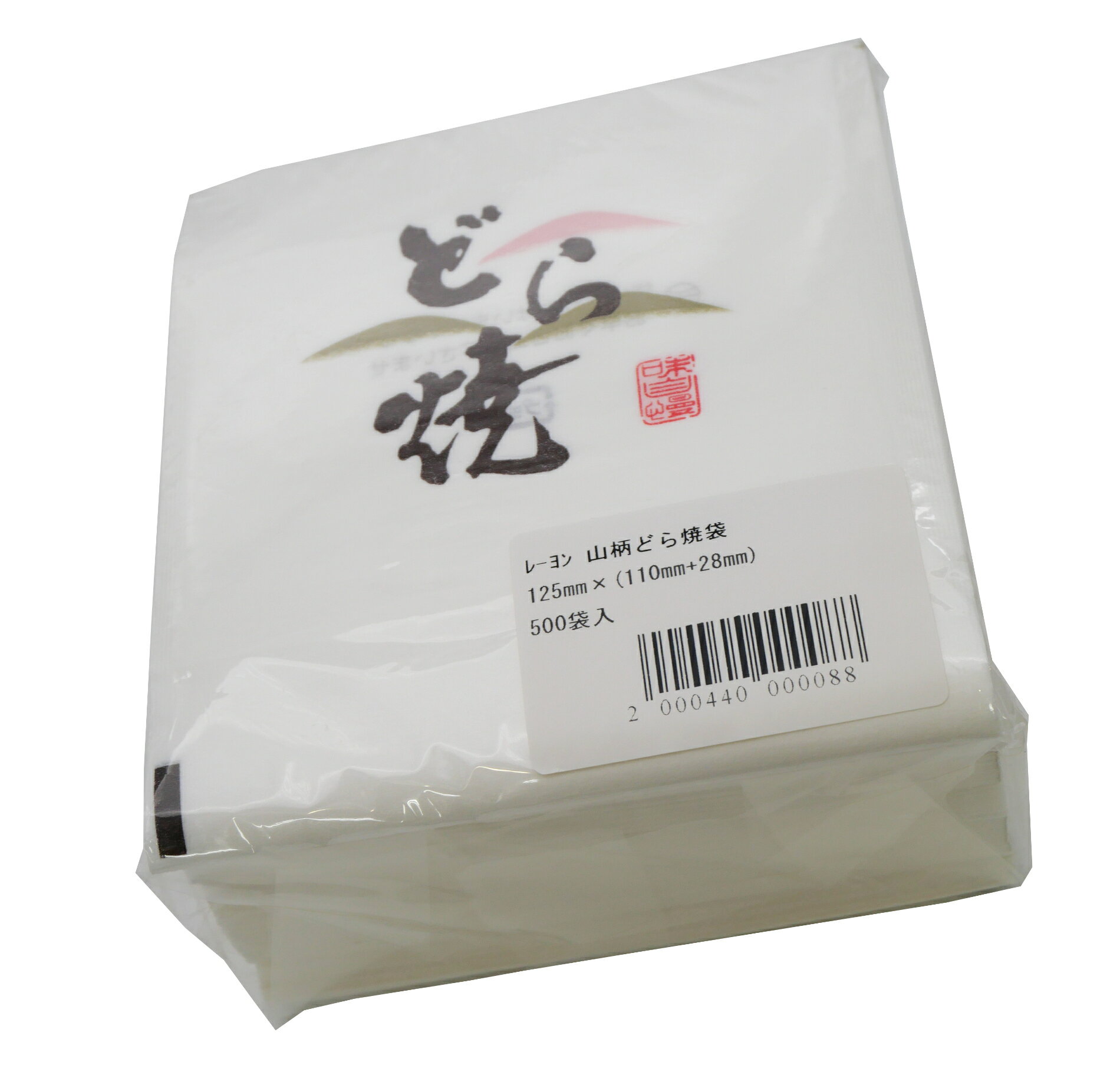 乐天商城 - 三共商店 SANKYO レーヨン山柄どら焼袋　(500枚) No,52850