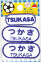 ネーム入りワッペン 【つかさ】【TSUKASA】G210-152 男の子 名前ワッペン ひらがな＆ローマ字 アイロン接着 刺しゅうワッペン 入園入学