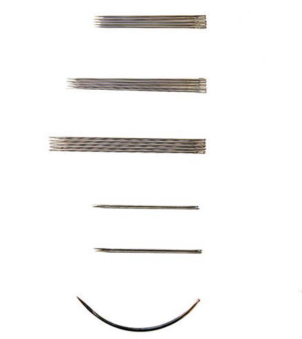 クラフト社 レザークラフト 手縫針（丸針・極太）5本入8605