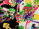 Aメーカー完売キャラクター生地 布 スプラトゥーン2 Spl...