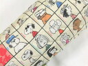 キャラクター キルティング生地 布 スヌーピー ピーナッツ PEANUTS GQ3713-1Aクリーム オールスター 75th 75周年 2025年 入園入学 商用利用不可 チャーリー・ブラウン ウッドストック