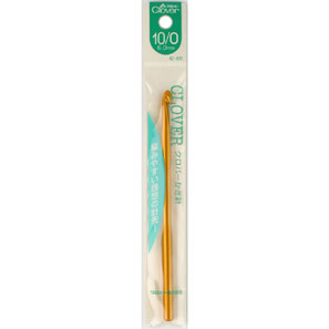 クロバーあみ針かぎ針　10/0号42−810
