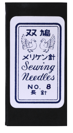 メーカー廃番　在庫限りクロバー　ぬい針双鳩（そうきゅう）メリケン針　長　No.812-108