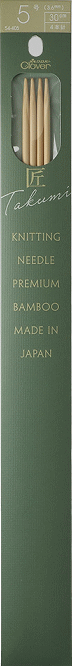 クロバーあみ針棒針 「匠」 4本針　30cm5号　54−405