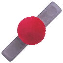 クロバー　ソーイング用品ワンタッチリストピンクッション　赤23−065