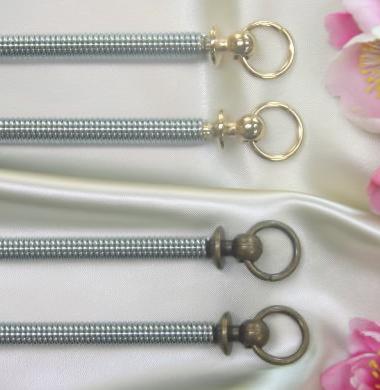 在庫限りジャスミン　スプリング口金　　K1115（2本組）　内寸15cm