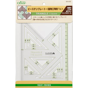 必要なサイズのパターンを縫いしろ付で描くことができます。　　　　　　目盛りや数字に、読みやすいバックカラーが入っています。　　　　　　サイズ数は12種です。ピースドキルトのお手伝い。お好きなサイズのパターン作れます。布や紙などの作図をしたいところにピーステンプレートを置いて、必要なパターンサイズをなぞります。ワンパッチなどの作品作りに便利です パッケージサイズ　　155×230×2mm　 *ネコポス可能　　　　　　　　　　　　　　　 発売元 ： クロバー株式会社ご注意：　モニターにより、色の見え方が実際の商品と異なることがございます。