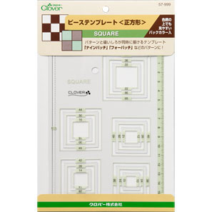 必要なサイズのパターンを縫いしろ付で描くことができます。　　　　　　目盛りや数字に、読みやすいバックカラーが入っています。　　　　　　サイズ数は15種です。ピースドキルトのお手伝い。お好きなサイズのパターン作れます。布や紙などの作図をしたいところにピーステンプレートを置いて、必要なパターンサイズをなぞります。ワンパッチなどの作品作りに便利です。 パッケージサイズ　　155×230×2mm　 *ネコポス可能発売元 ： クロバー株式会社ご注意：　モニターにより、色の見え方が実際の商品と異なることがございます。