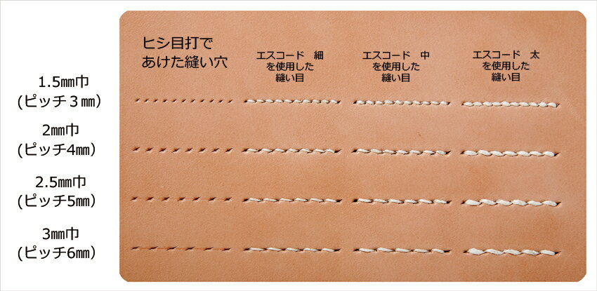 クラフト社 レザークラフト1本ヒシ目打　8230〜8233