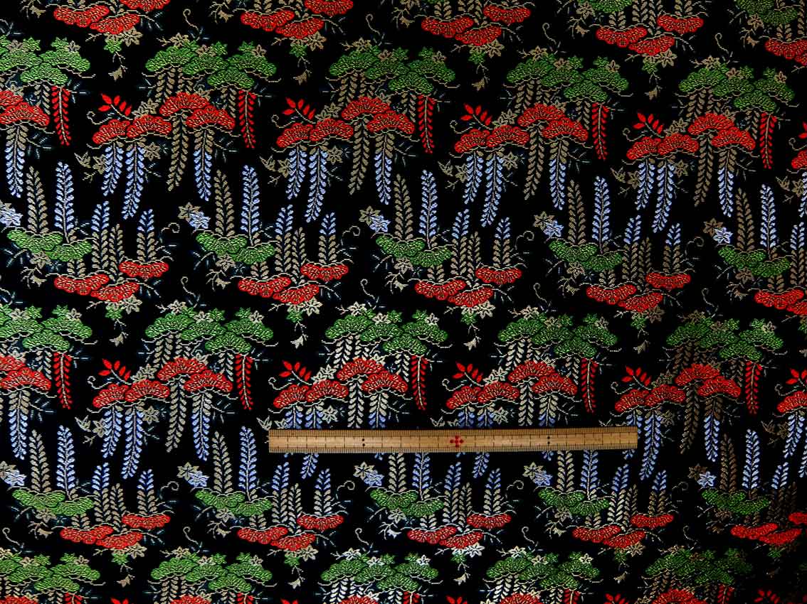 金襴 生地/布寿三丁　15-8970cm巾ポリエステル 商用利用可能