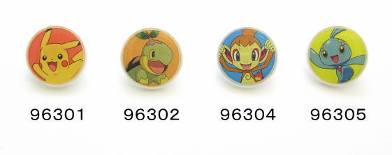 在庫限り ポケットモンスター ダイヤモンド＆パール ボタン ナエトル ヒコザル