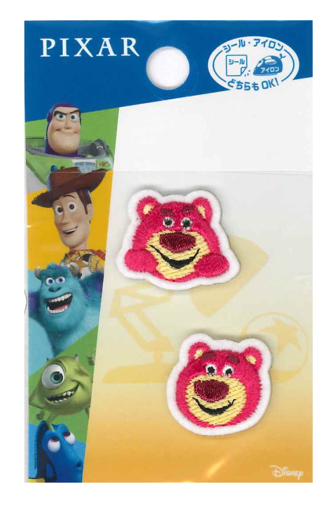 MY487　ワッペン PIXAR【ロッツォ】2種