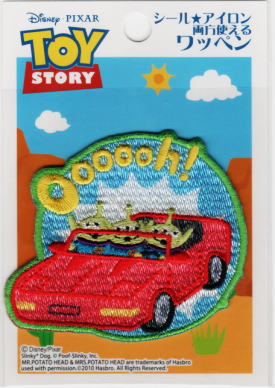 キャラクターワッペン ・ アップリケ 【ししゅうデコシール】 アイロン・シール両用 トイストーリーPZ..