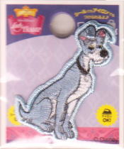 キャラクターワッペン アップリケ ミニワッペン ししゅうデコシール ディズニー わんわん物語 トランプ D01Y0744のサムネイル