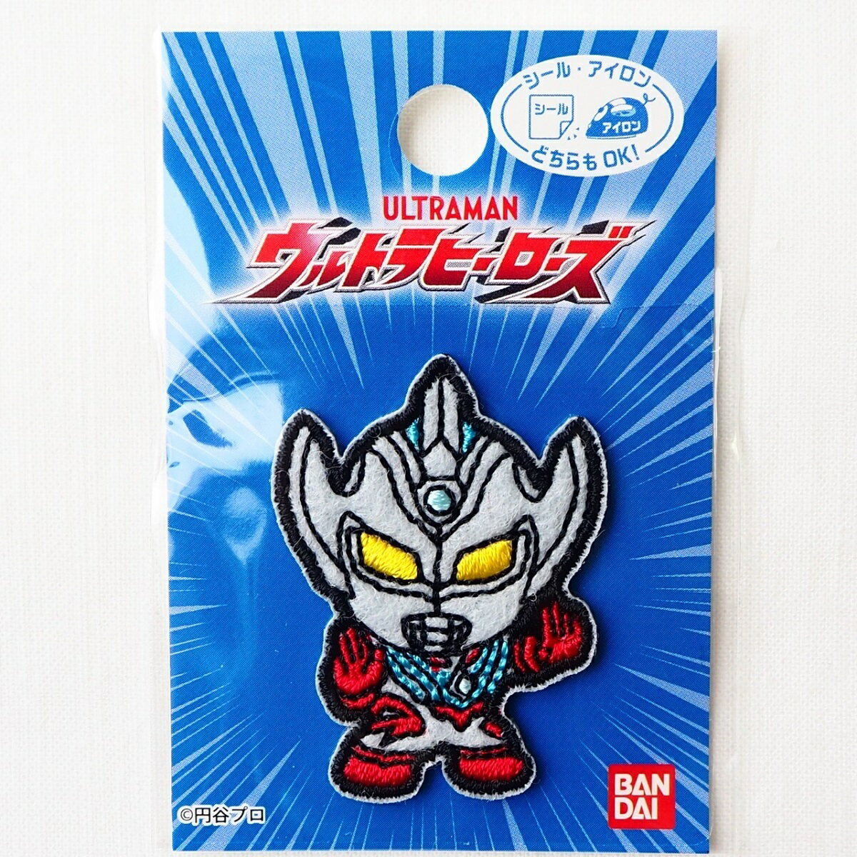 キャラクターワッペン アップリケ ウルトラヒーローズ PU350-PU46ウルトラマンタイガ シールでもアイロ..