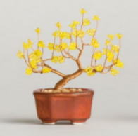 ミユキ　MIYUKIビーズアクセサリーnejitte　BONSAI蝋梅　HCA30//8...