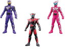 [3種セット] バンダイ 仮面ライダーゼロワン ライダーヒーローシリーズ 滅 スティングスコーピオン + 迅 フライングファルコン + バーニングファルコン