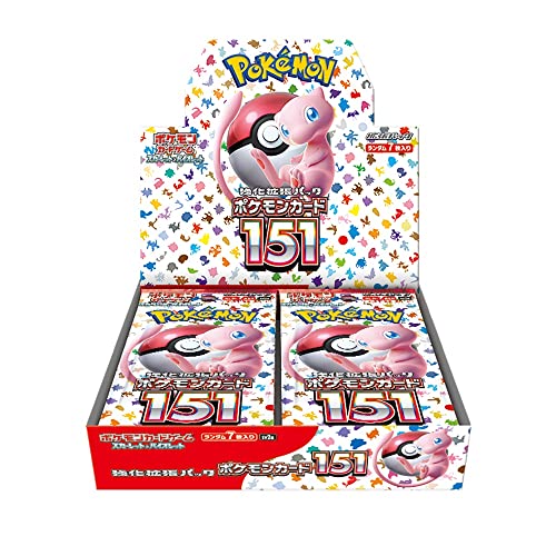 【完全未開封BOX】 ポケモンカードゲーム スカーレット バイオレット 強化拡張パック 「ポケモンカード151」 BOX シュリンク付き