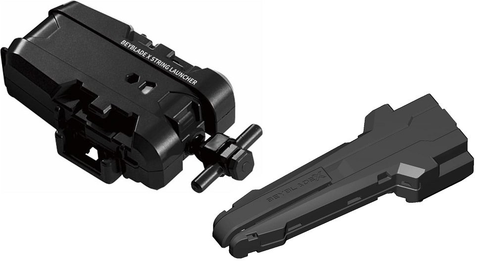 BEYBLADE X ベイブレードX BX-18 ストリングランチャー + BX-11 ランチャーグリップ