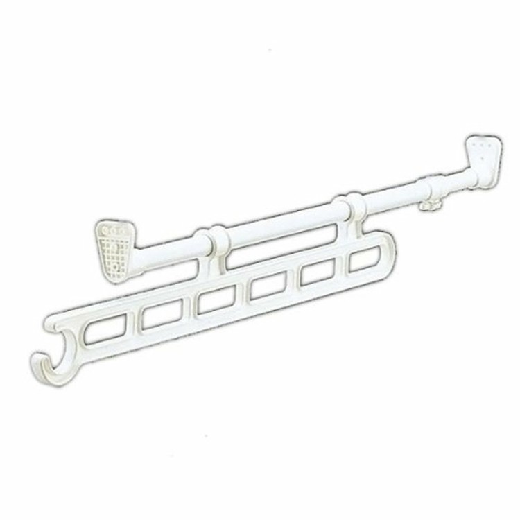 【送料無料】 ≪取付け幅65〜110cm≫ 押入れスライドハンガー RH-65 ホワイト [コートハンガー・スチールハンガー・パイプハンガー・ポールハンガー 洋...