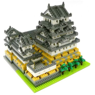 ナノブロック nanoblock 姫路城 NB-006送料無料 ブロック お城 日本 おもちゃ 玩具 ダイヤブロック カワダ ミニサイズ ナノサイズ 小さいブロック 大人も楽しめる クリスマス プレゼント ギフト 人気おもちゃ 【取寄品】【D】