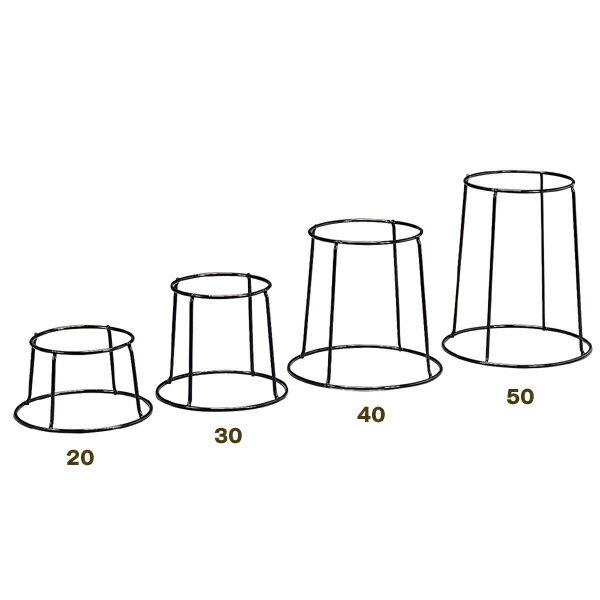 ボールプランタースタンド 極太50 ブラック
