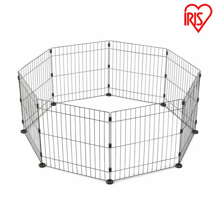 ワイヤーサークル マットブラウン PWC-628 サークル ワイヤー ケージ カゴ システムサークル 犬 アイリスオーヤマ