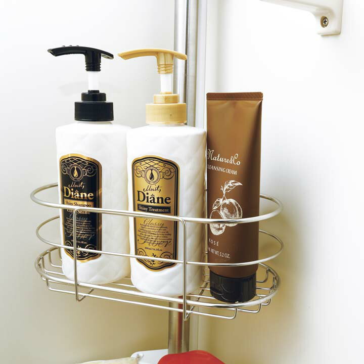 ステンレス 浴室突張りラック BLT-25S アイリスオーヤマ送料無料 突っ張りラック 突っ張り 浴室 ラック 棚 収納[cpir]【★SA10】