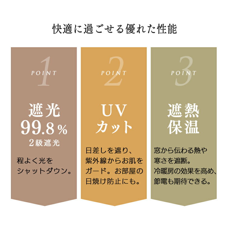 カーテン 洗える おしゃれ 4枚セット ドレープカーテン レースカーテン セット 花柄 かわいい 子供部屋 送料無料 遮光 2級遮光 遮熱 UVカット 北欧 無地 幅100cm 丈100 120 135 150 178 185 190 195 200 210cm【D】