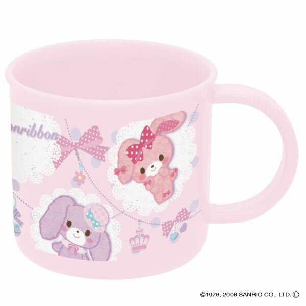 【2014年新作】スケーター　ぼんぼんりぼん友達柄　コップ　KE4A　【D】【カップ・ランチグッズ・お弁当グッズ・新生活・新入学・入園・キャラクター】【10P12Oct14】