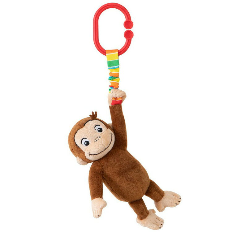 玩具 おもちゃ ベビー おさるのジョージ にぎってピョン おさるのジョージ にぎってピョン ジョージ にぎって ぴょん ベビートイ お出かけ 【toy】