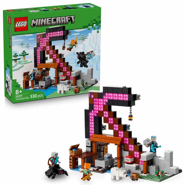 レゴ LEGO 21277 MINECRAFT マインクラフト マイクラ ツルハシ鉱山 ツルハシ 鉱山 ツルハシ鉱山 21277 レゴ 【toy】