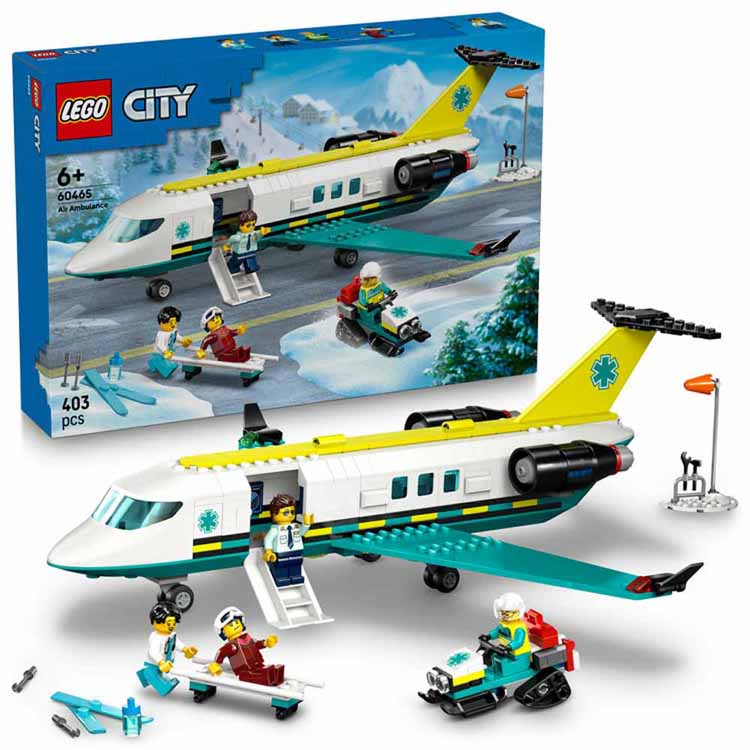 レゴ LEGO 60465 CITY シティ 救急輸送機 救急 輸送機 救急輸送機 60465 レゴ 【toy】