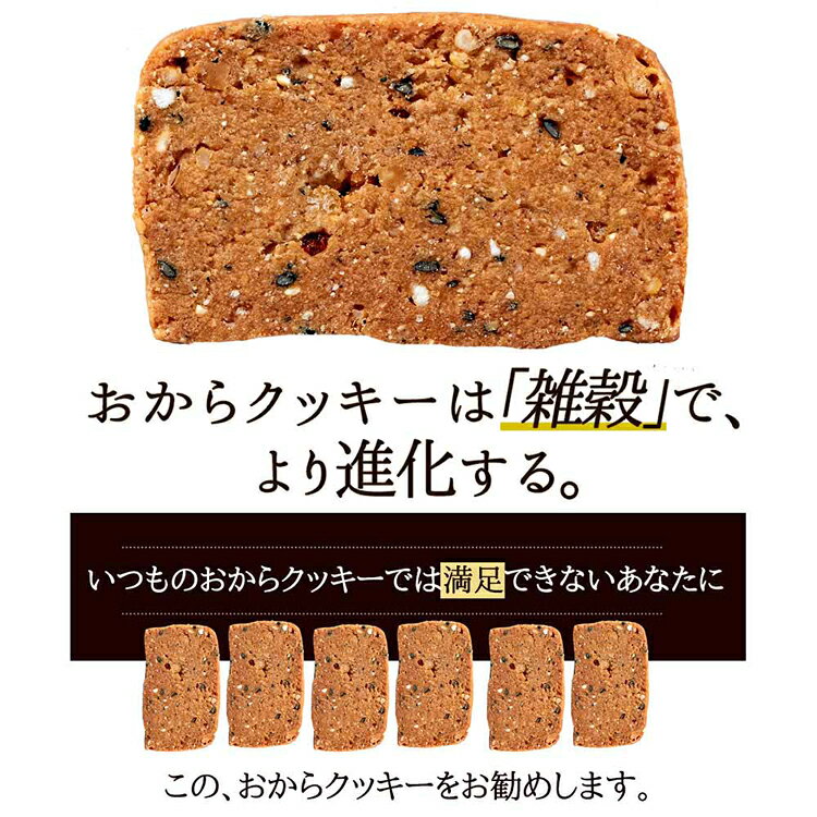 20雑穀入り豆乳おからクッキー 1kg SM00010283クッキー 雑穀 20種 豆乳 おから 女...