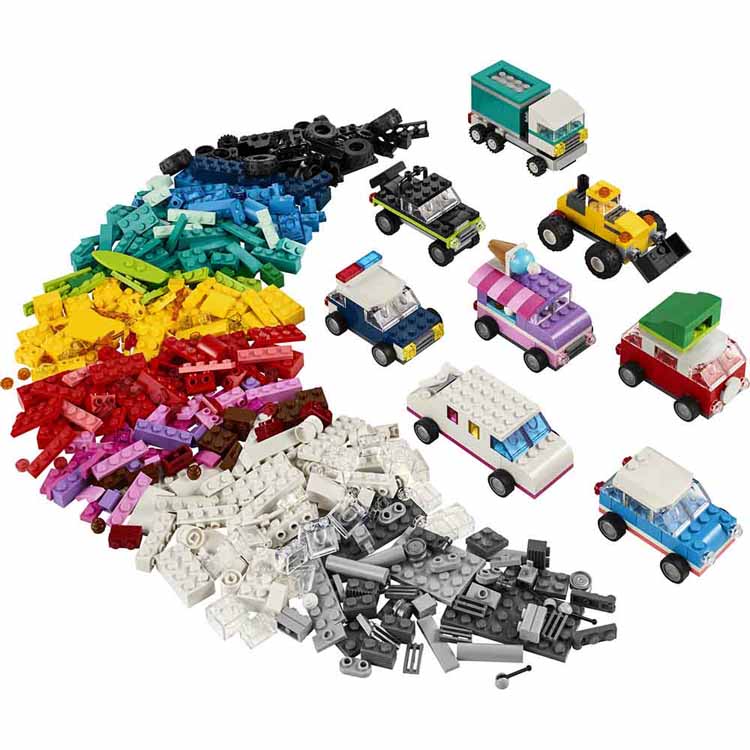 のりものをつくろう 11036おもちゃ 玩具 ブロック プレゼント 誕生日 クリスマス 子供 車 バラ くるま LEGO CLASSIC