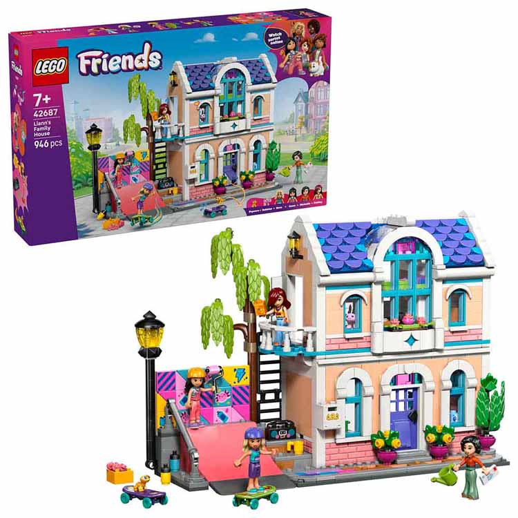 リアンのおうち 42687おもちゃ 玩具 ブロック プレゼント 誕生日 クリスマス 小学生 女の子 おままごと LEGO FRIENDS