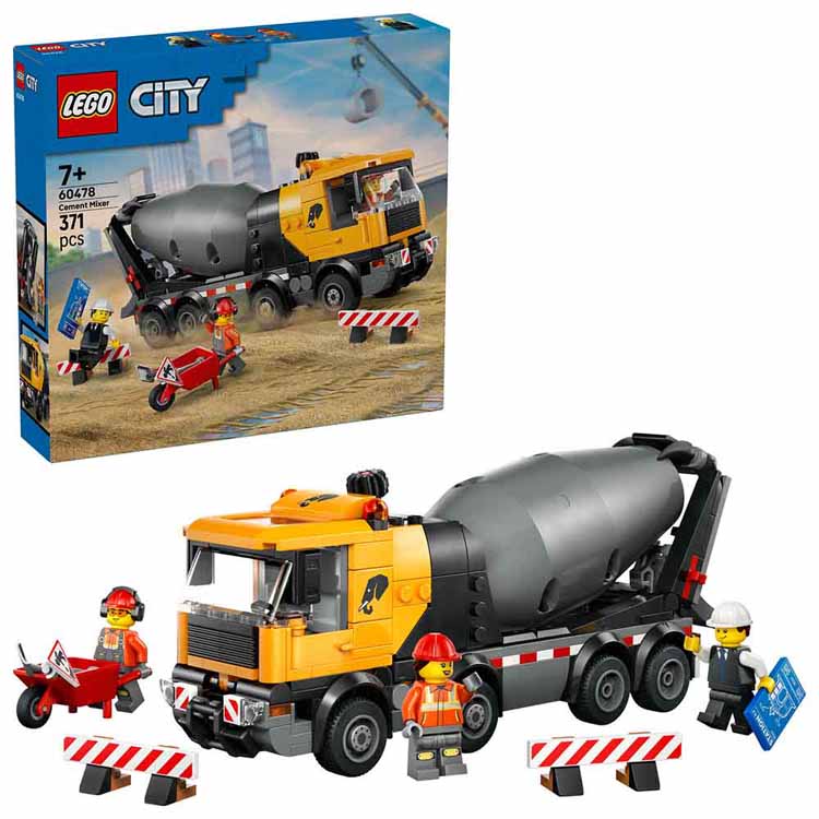 ミキサー車 60478おもちゃ 玩具 ブロック プレゼント 誕生日 クリスマス 小学生 のりもの LEGO CITY